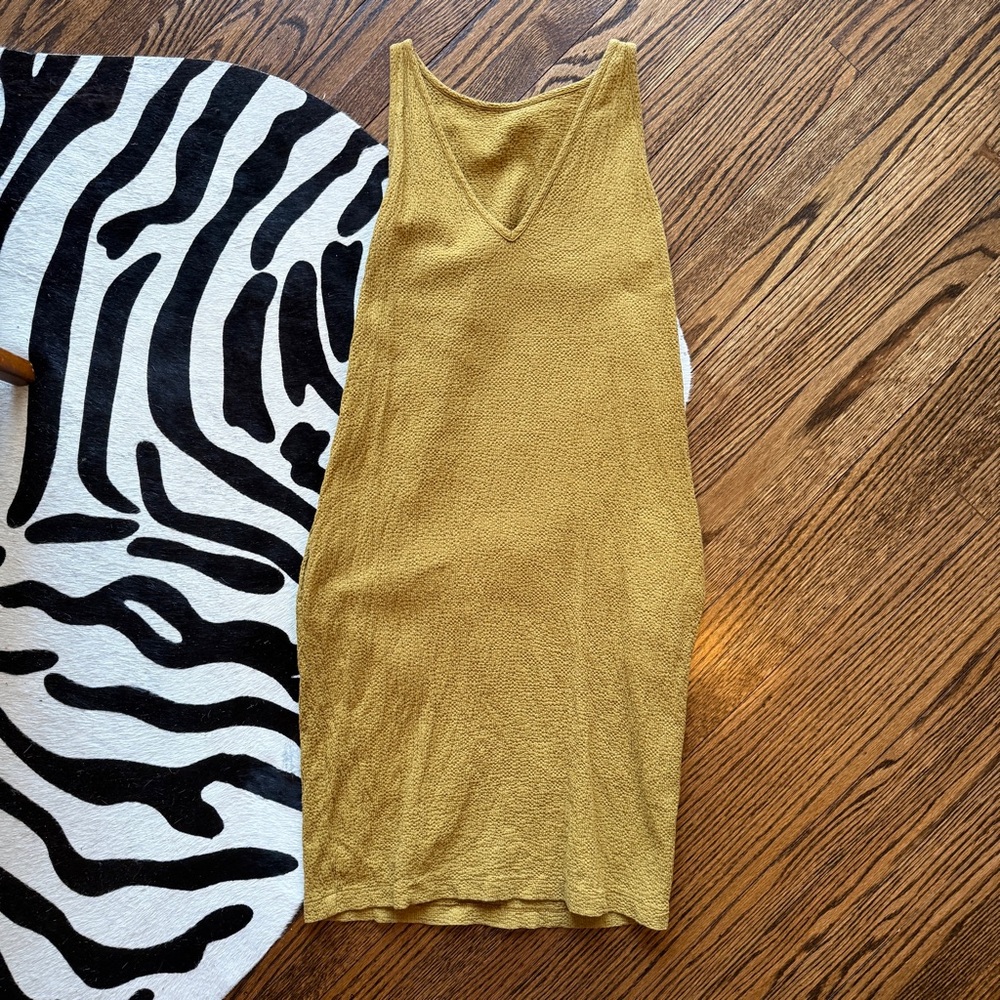 Black Crane Cocoon Style Sleeveless Dress - Picture 6 of 8